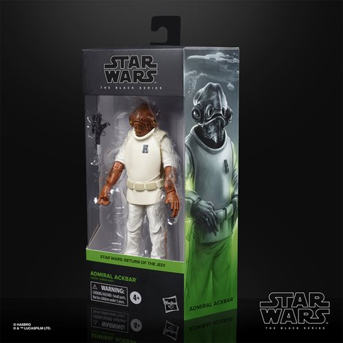 Star Wars: The Black Series - Admiral Ackbar (Return Of The Jedi) 6-Inch Action Figure