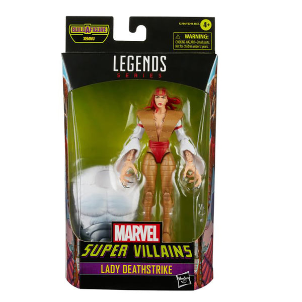 Super Villians Marvel Legends - Lady Deathstrike 6-Inch Action Figure (Xemnu Build-A-Figure)