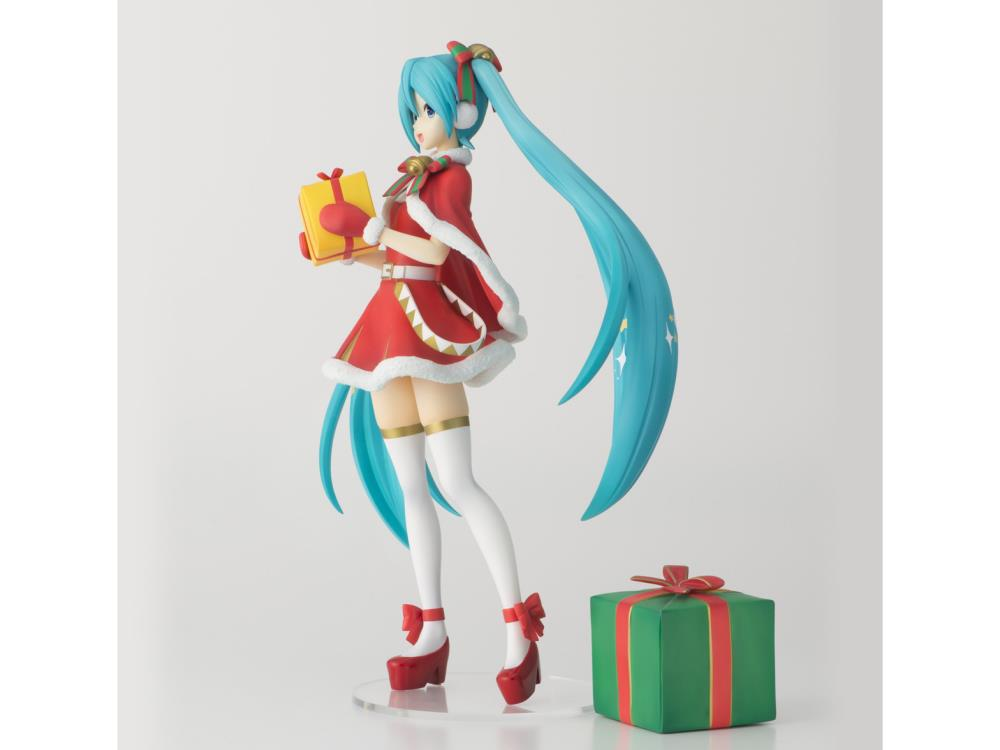 Sega: Vocaloid Super Premium Miku Hatsune (Christmas 2019 Ver.) Figure Sega: Vocaloid Super Premium Miku Hatsune (Christmas 2019 Ver.) Figure