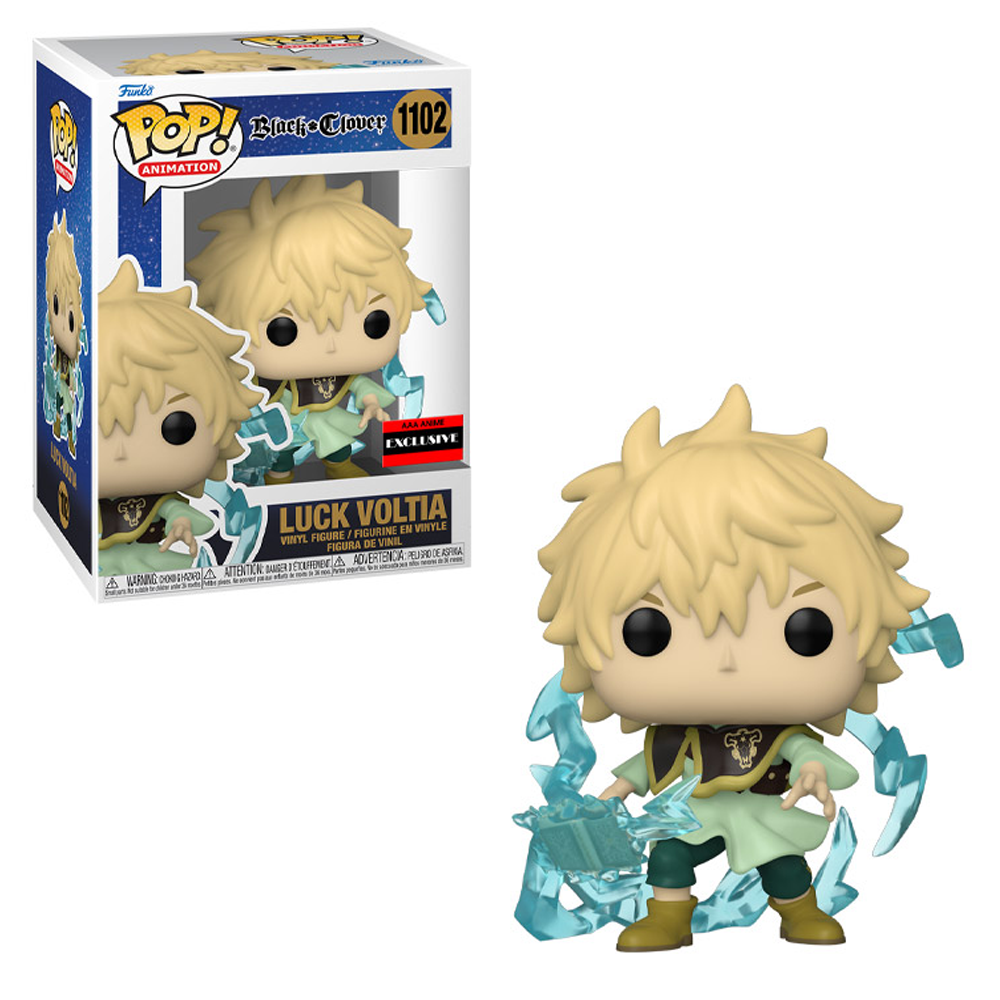 Funko POP! Black Clover - Luck Voltia Vinyl Figure AAA Anime Exclusive