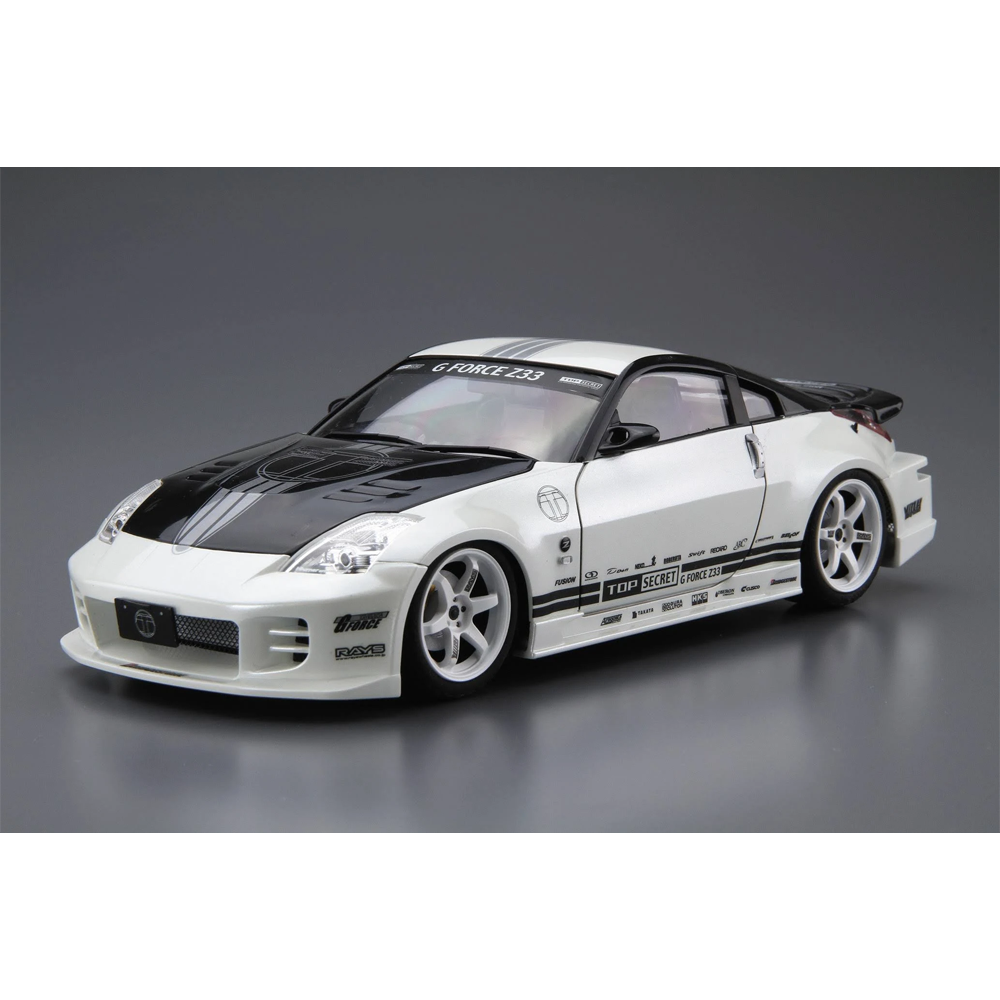 Aoshima: Nissan (2005) Top Secret Z33 Fairlady Z 1/24 Scale Model Kit #33