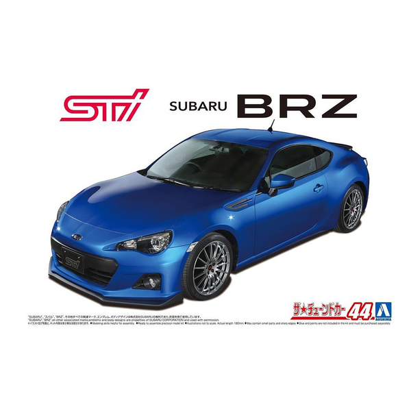 Aoshima: Subaru (2012) STI ZC6 BRZ 1/24 Scale Model Kit