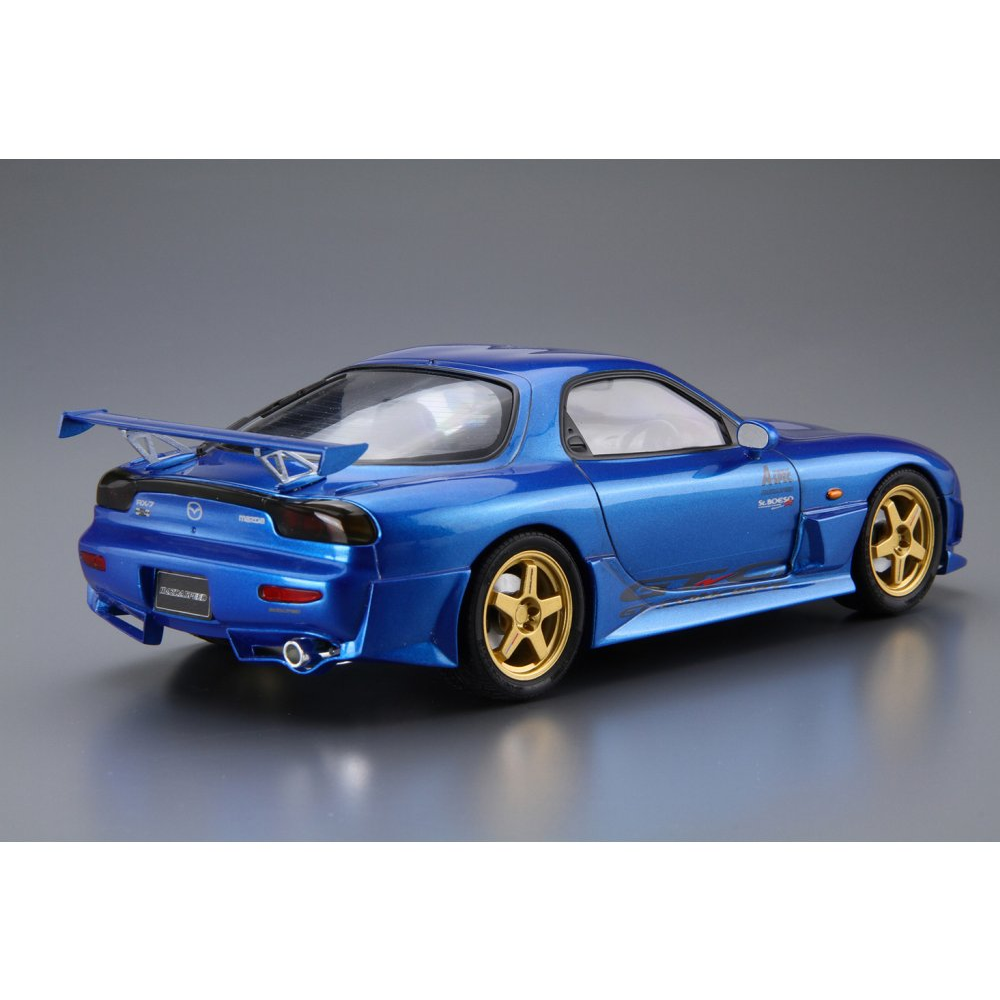 Aoshima: Mazda (1999) Mazdaspeed FD3S RX-7 A-SPEC GT-C 1/24 Scale Model Kit #27