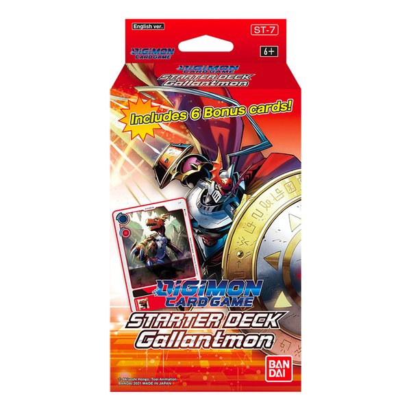 Digimon Trading Card Game: Starter Deck Display - Gallantmon