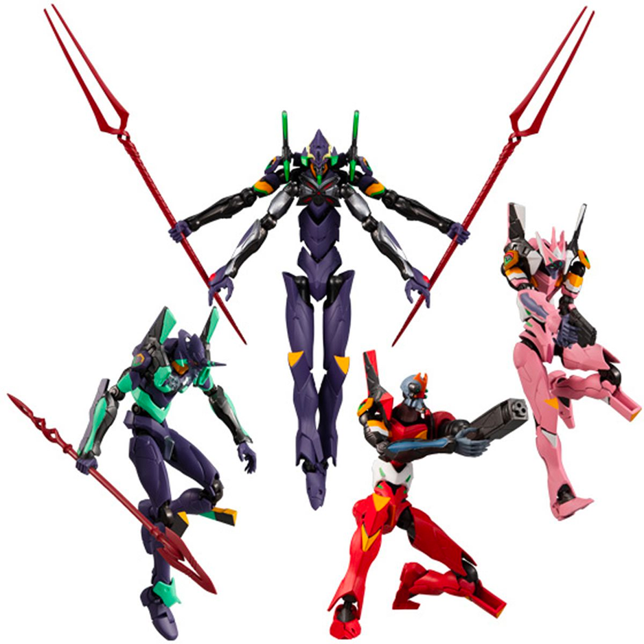 Bandai Hobby: Neon Genesis Evangelion - EVA Frame New Movie Version 02 Boxed Set