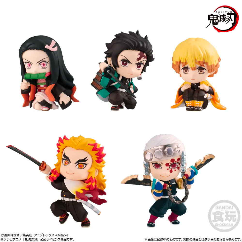 Bandai Adverge: Demon Slayer: Kimetsu no Yaiba - Adverge Motion Vol. 4 Set of 5 Figures