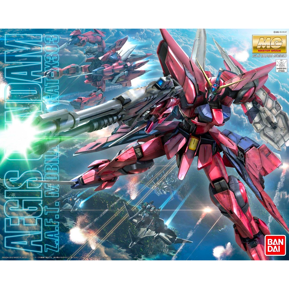 Bandai Spirits: Gundam SEED - MG 1/100 Aegis Gundam Model Kit Bandai Spirits: Gundam SEED - MG 1/100 Aegis Gundam Model Kit