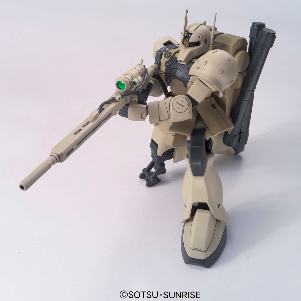 Bandai Spirits: Gundam - HGUC 1/144 MS-05L Zaku I Sniper (Yonem Kirks Custom) Model Kit #137