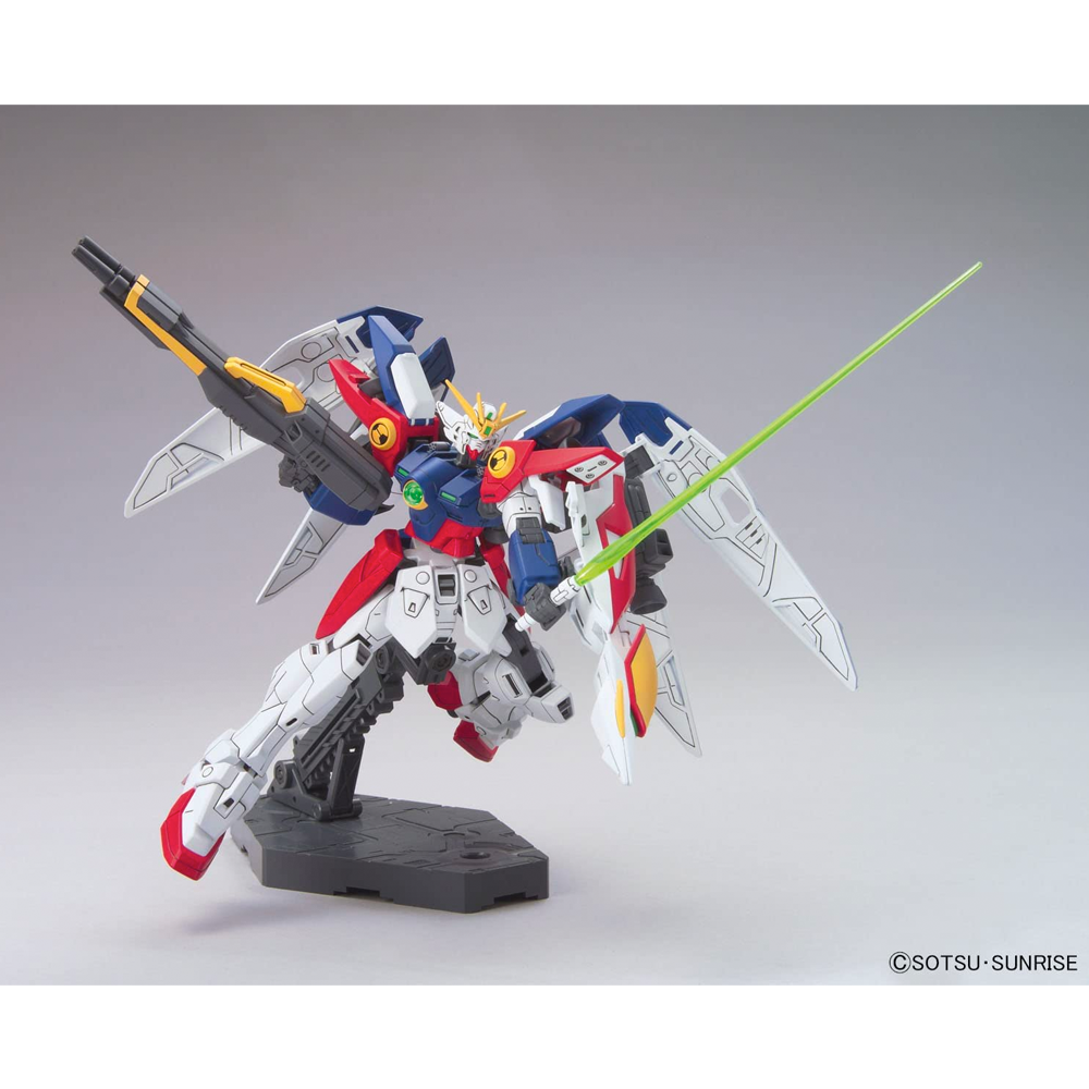 Bandai Spirits: Gundam Wing - HGAC 1/144 Wing Gundam Zero Model Kit #174