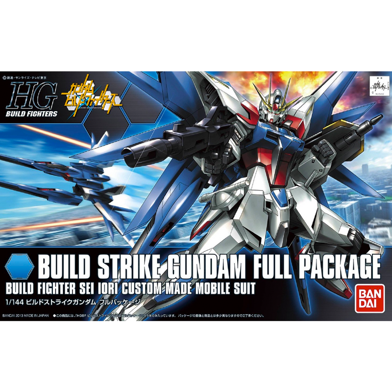 Bandai Spirits: Gundam HGBF - 1/144 Build Strike Gundam Full Package Model Kit