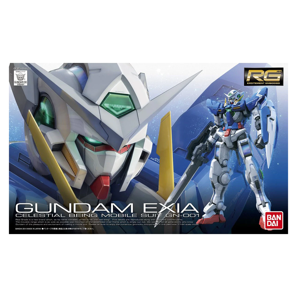 Bandai Spirits: Gundam - RG 1/144 GN-001 Gundam Exia Model Kit #15