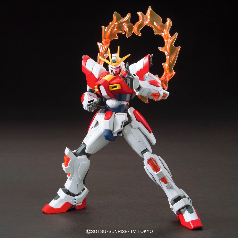 Bandai Spirits: Gundam HGBF - 1/144 Build Burning Gundam Model Kit #18