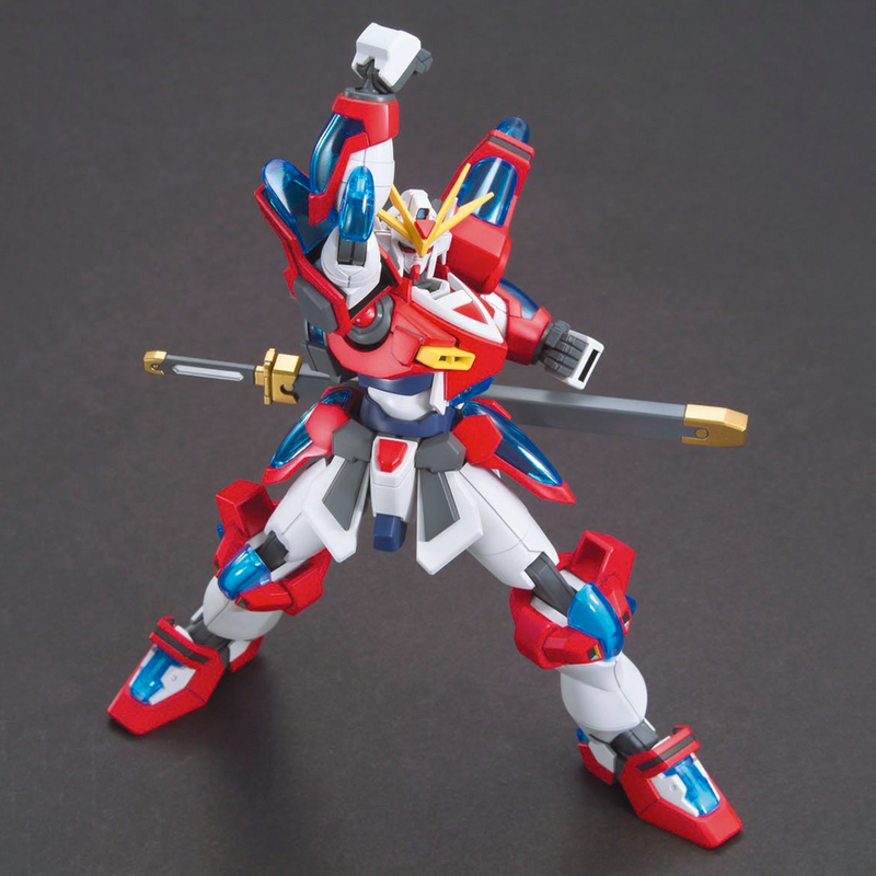 Bandai Spirits: Gundam HGBF - 1/144 Kamiki Burning Gundam Model Kit