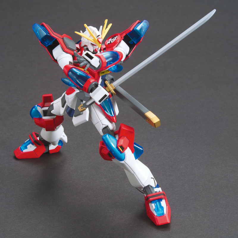 Bandai Spirits: Gundam HGBF - 1/144 Kamiki Burning Gundam Model Kit