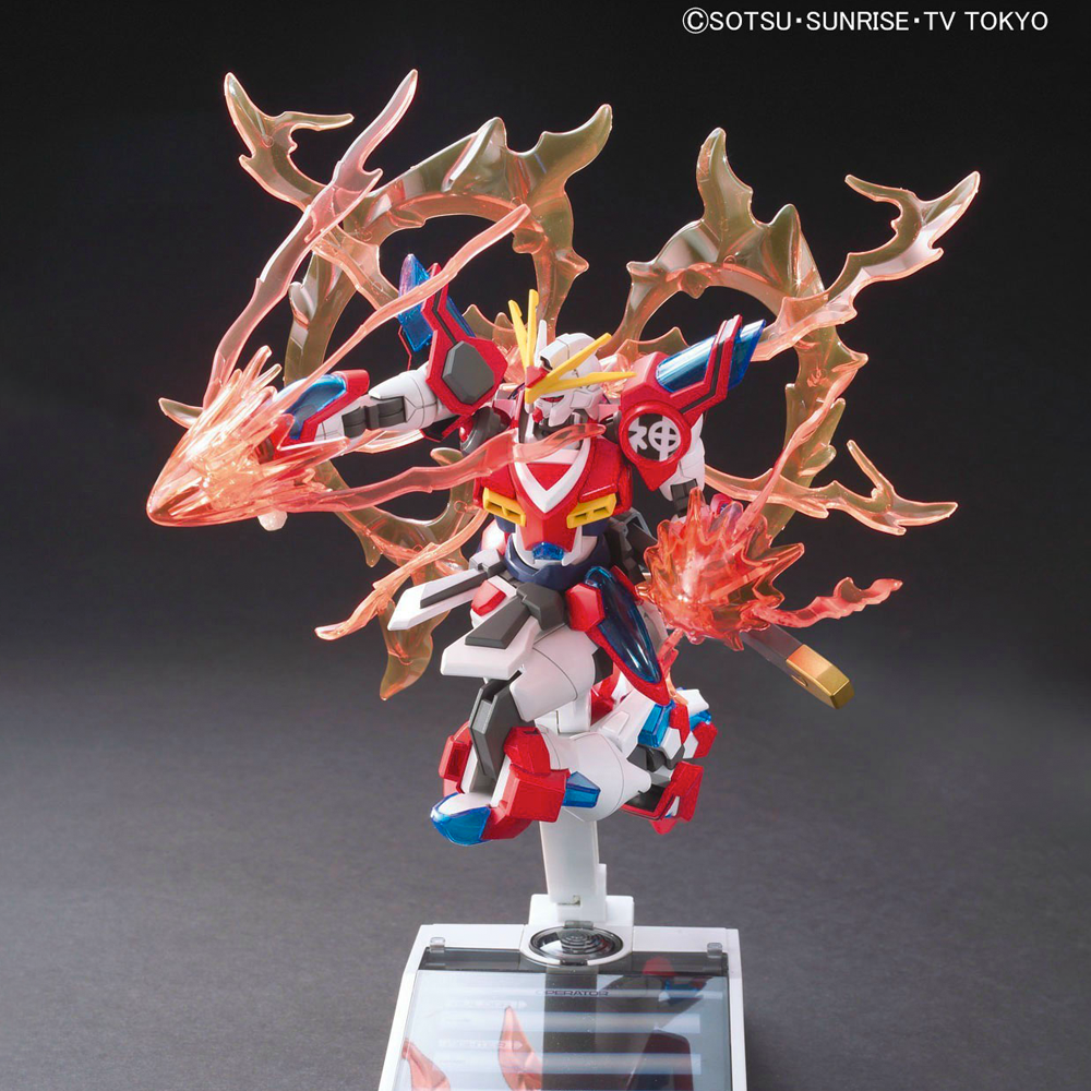 Bandai Spirits: Gundam HGBF - 1/144 Kamiki Burning Gundam Model Kit #43