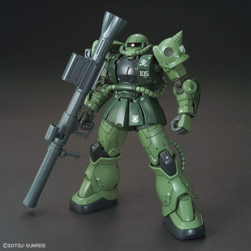 Bandai Spirits: Gundam - HG 1/144 Zaku II (Type C-6/R6) Model Kit #25