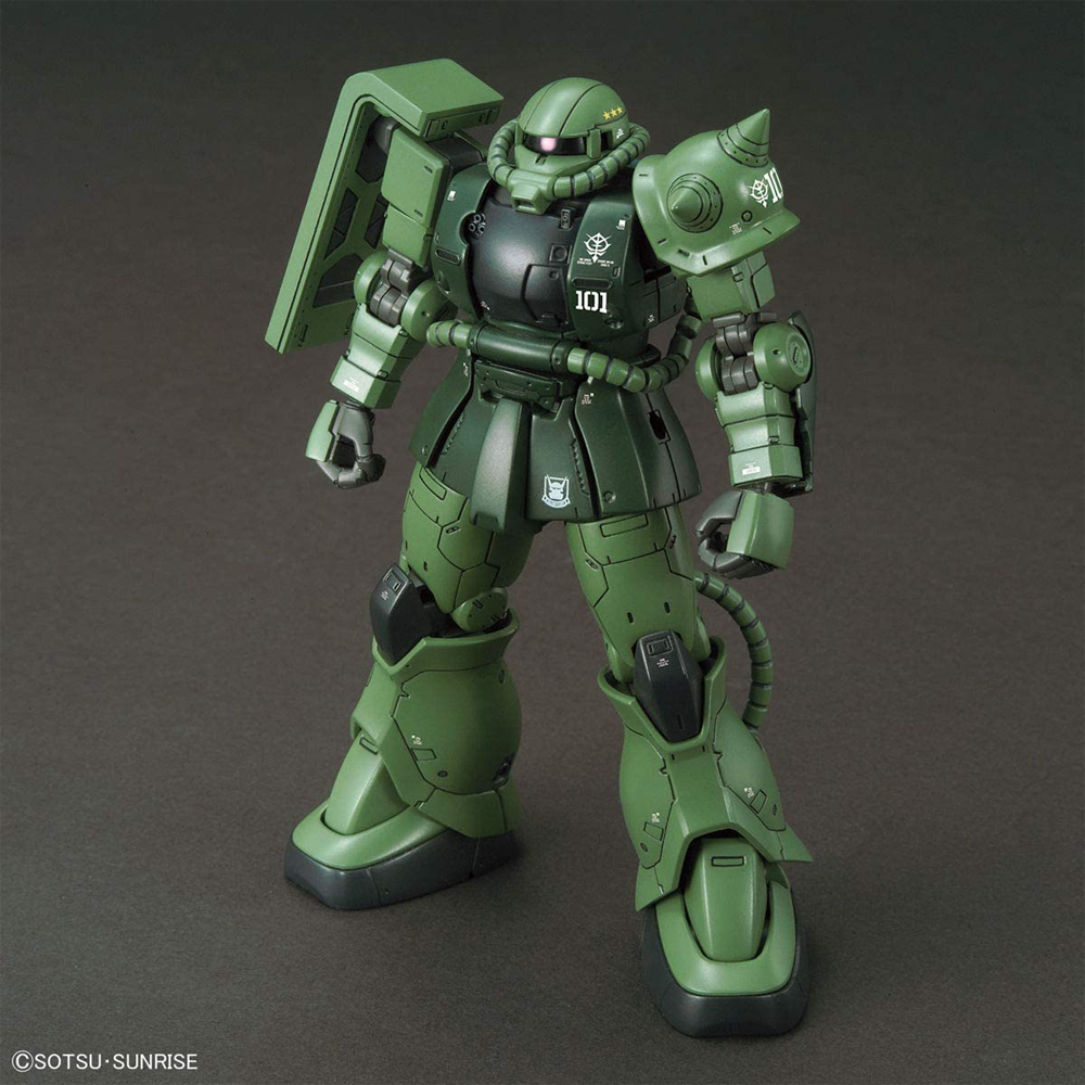 Bandai Spirits: Gundam - HG 1/144 Zaku II (Type C-6/R6) Model Kit #25