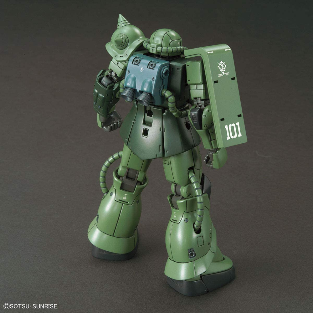 Bandai Spirits: Gundam - HG 1/144 Zaku II (Type C-6/R6) Model Kit #25