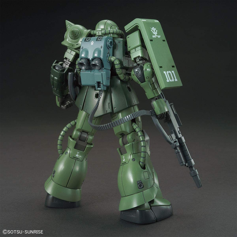 Bandai Spirits: Gundam - HG 1/144 Zaku II (Type C-6/R6) Model Kit #25