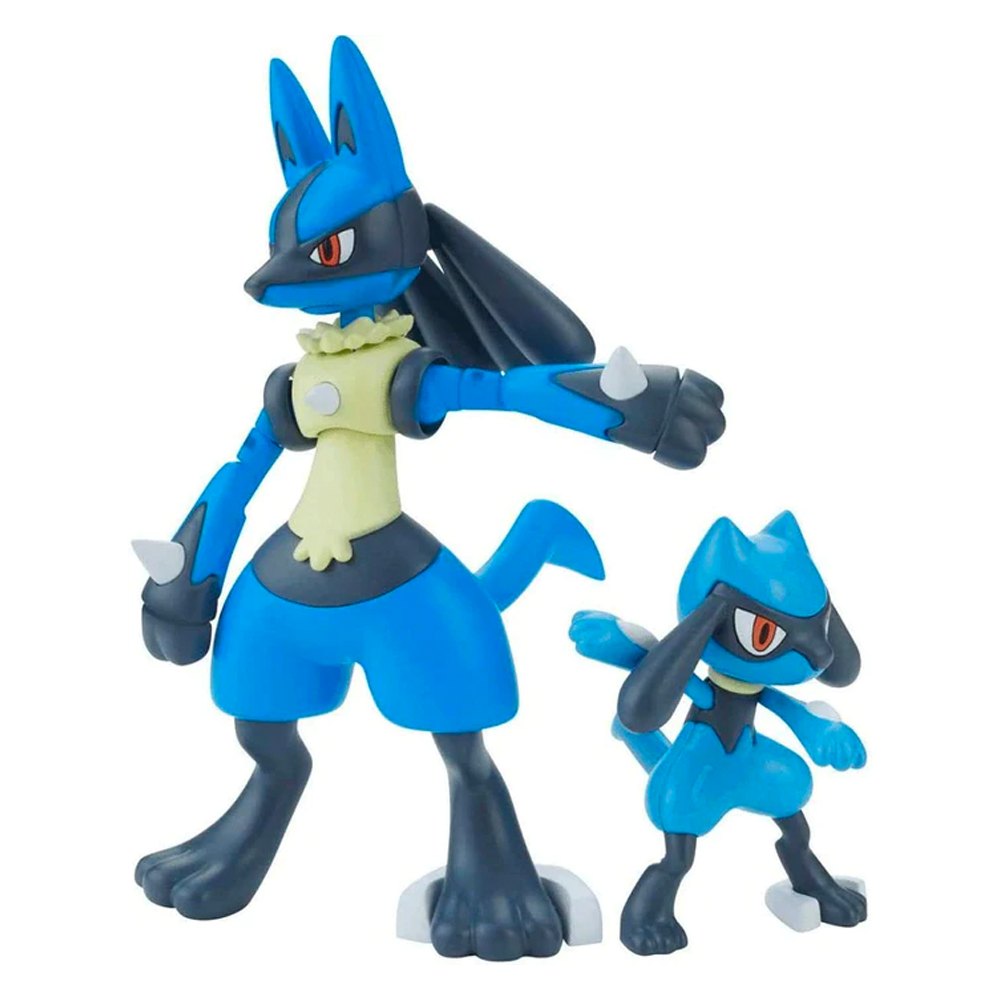 Bandai Spirits: Pokemon - Riolu & Lucario Model Kit Set