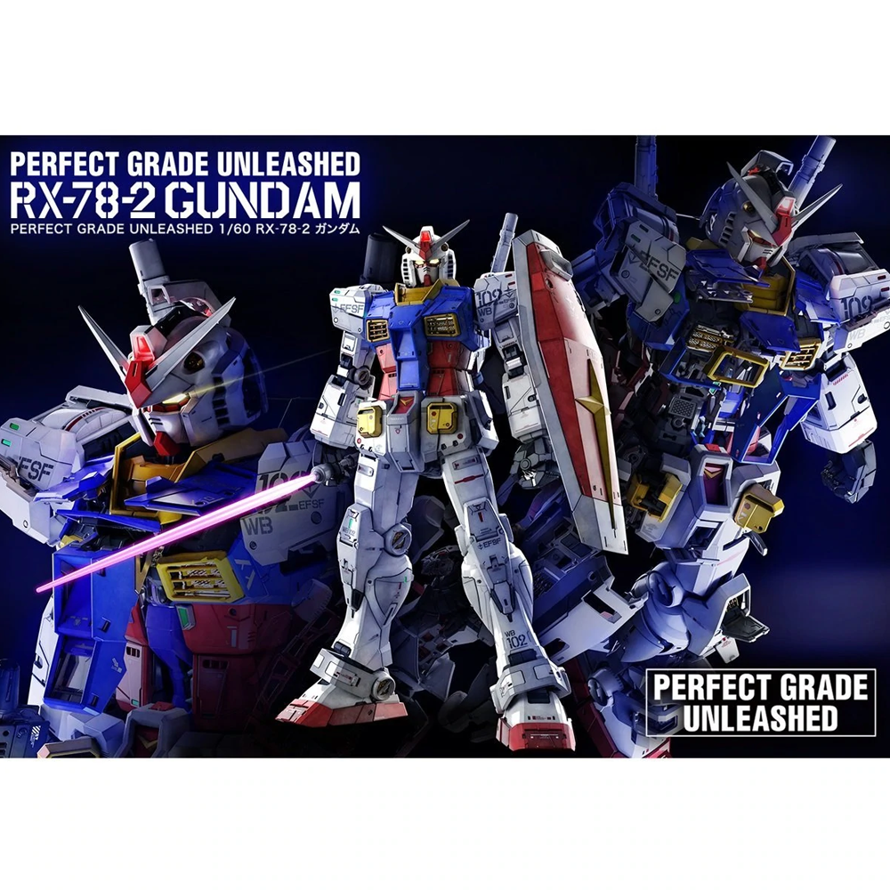 Bandai Spirits: Gundam - PG Unleashed 1/60 RX-78-2 Gundam Model Kit