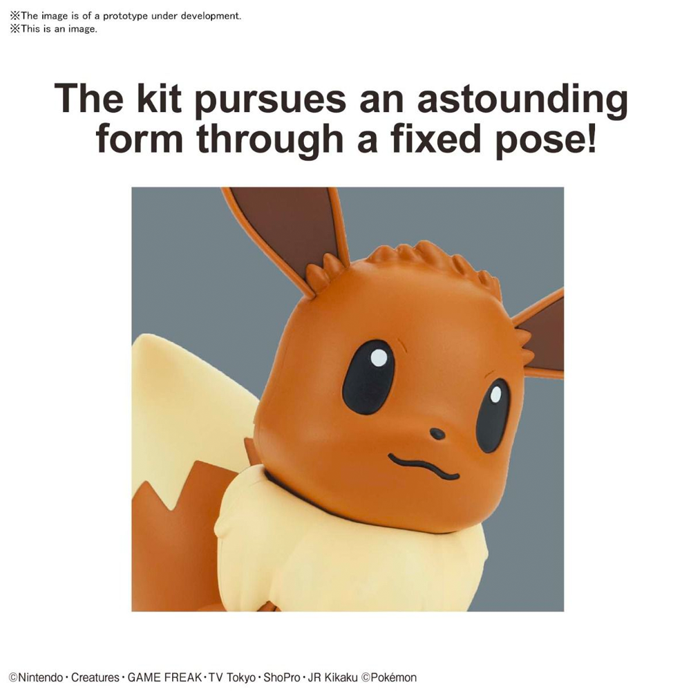 Bandai Spirits: Pokemon - 04 Eevee Model Kit Quick!!