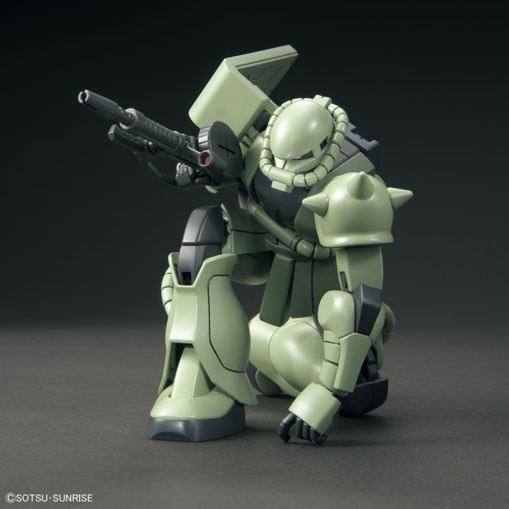 Bandai Spirits: Gundam - HGUC 1/144 MS-06 Zaku II Model Kit #241