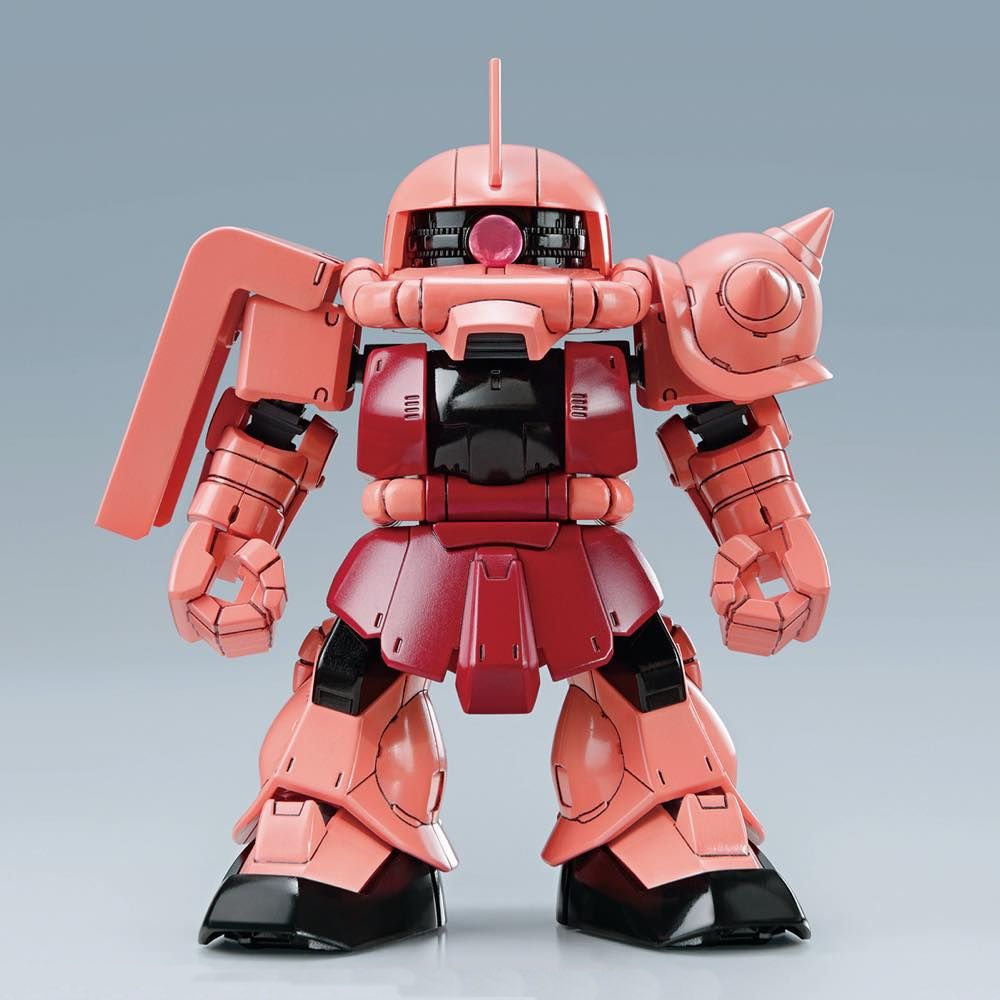 Bandai Hobby: Hello Kitty X SD Gundam Cross Silhouette - Hello Kitty MS-06S Char's Zaku II Model Kit