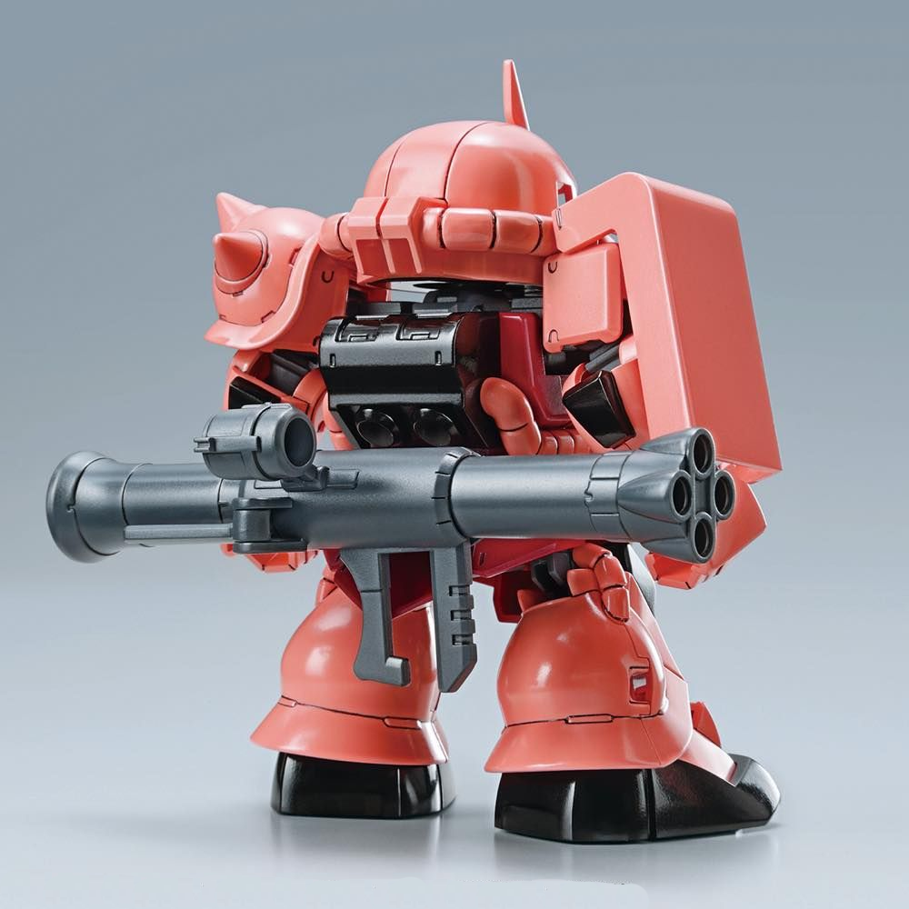 Bandai Hobby: Hello Kitty X SD Gundam Cross Silhouette - Hello Kitty MS-06S Char's Zaku II Model Kit