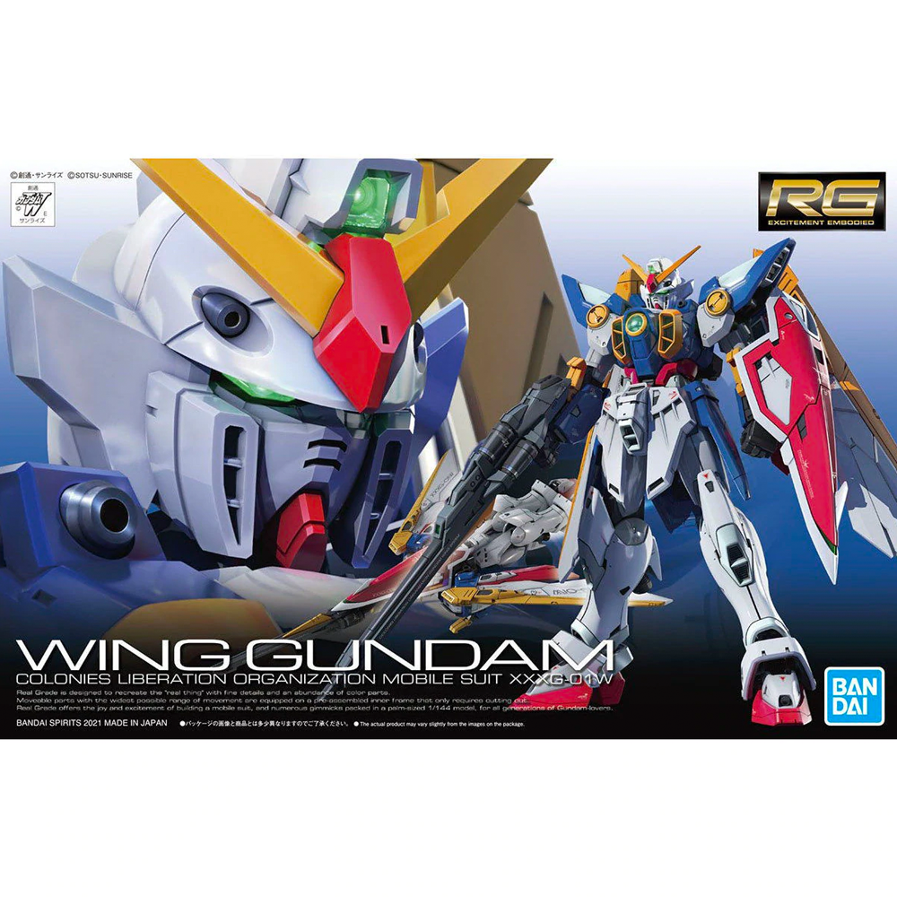 Bandai Spirits: Gundam - RG 1/144 XXXG-01W Wing Gundam Model Kit #35