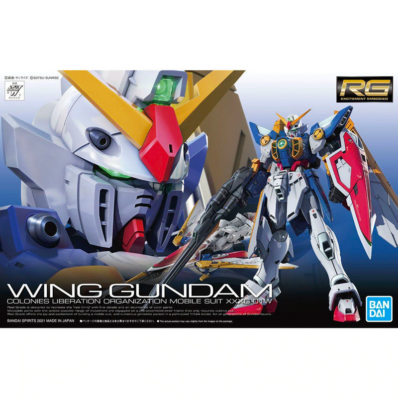 Bandai Spirits: Gundam - RG 1/144 XXXG-01W Wing Gundam Model Kit