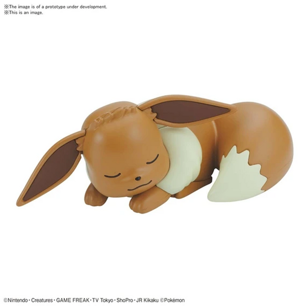 Bandai Spirits: Pokemon - 07 Eevee (Sleeping Pose) Model Kit Quick!!