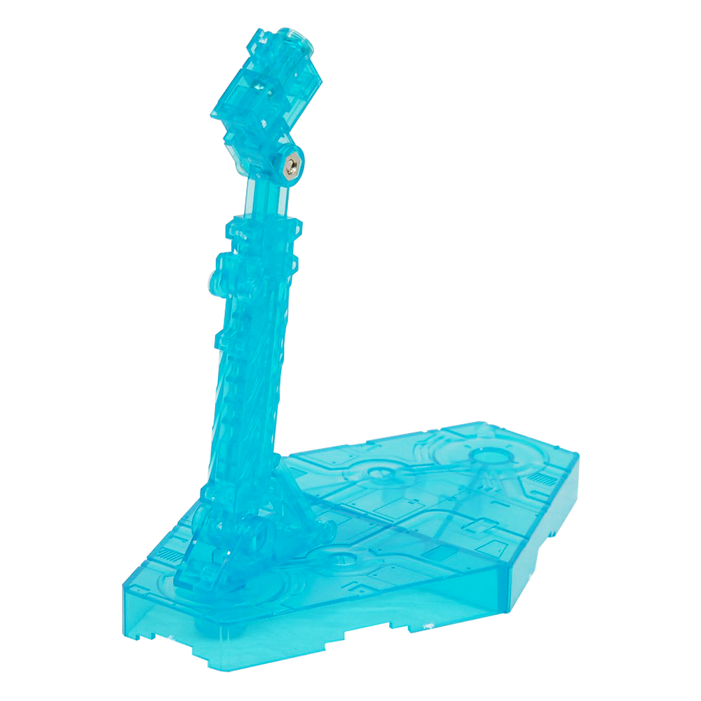 Bandai Spirits: 1/144 Blue (Clear) Action Base 2 Display Stand