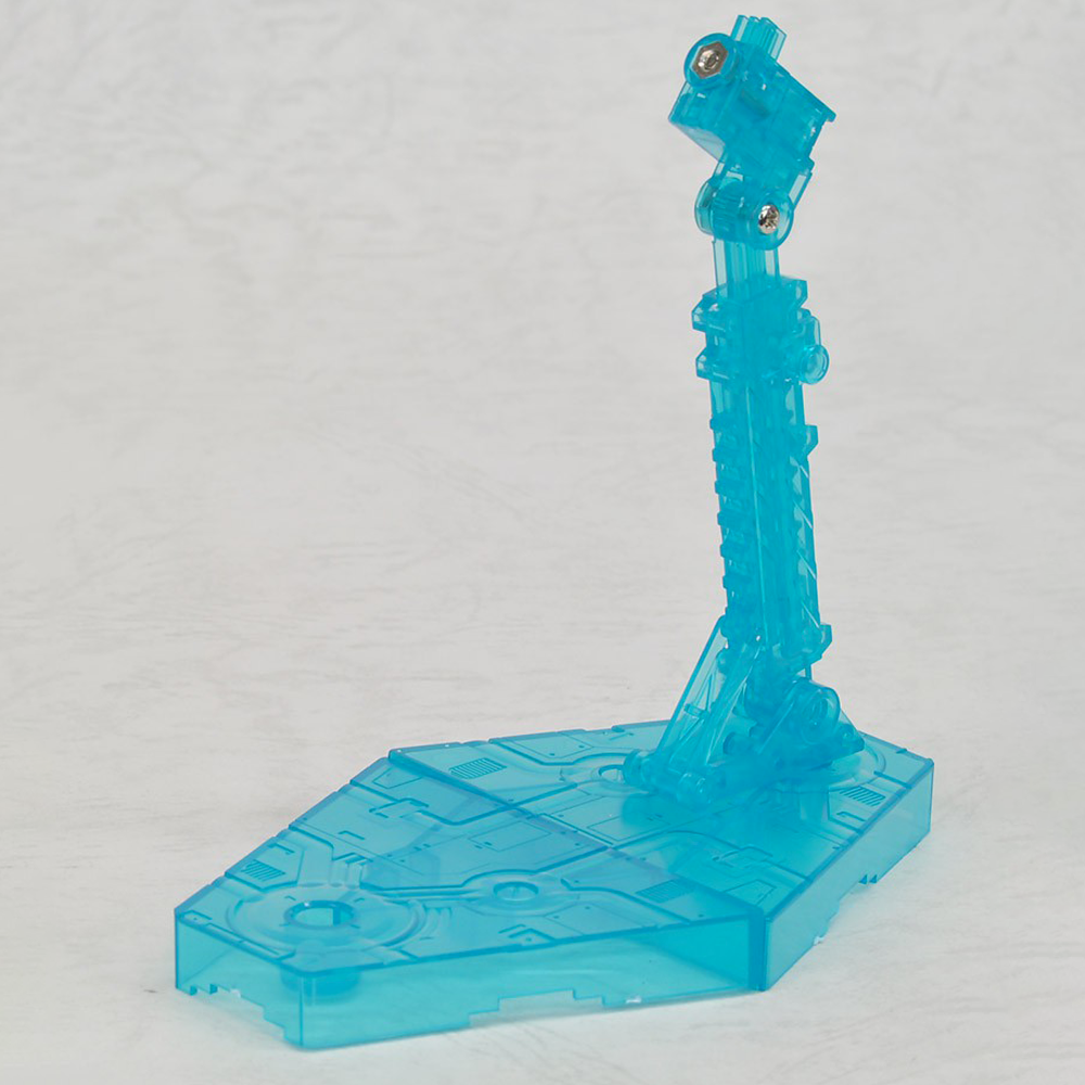 Bandai Spirits: 1/144 Blue (Clear) Action Base 2 Display Stand