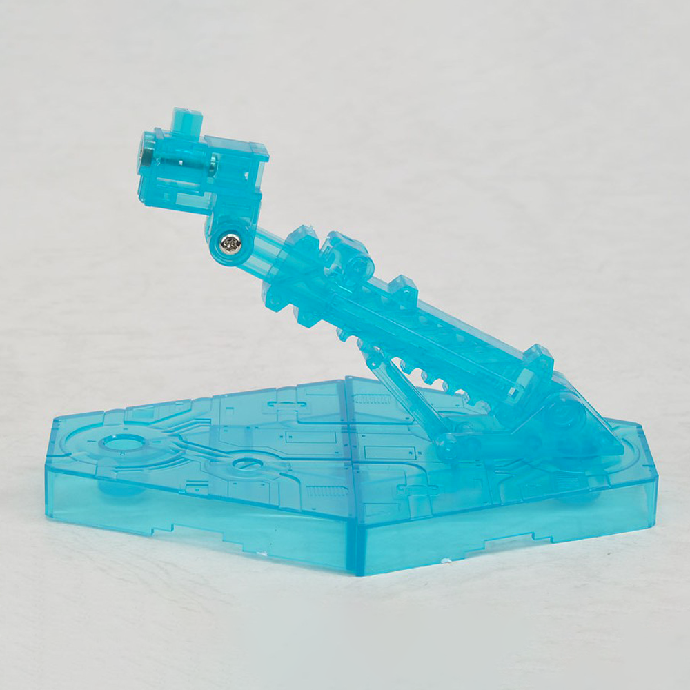 Bandai Spirits: 1/144 Blue (Clear) Action Base 2 Display Stand