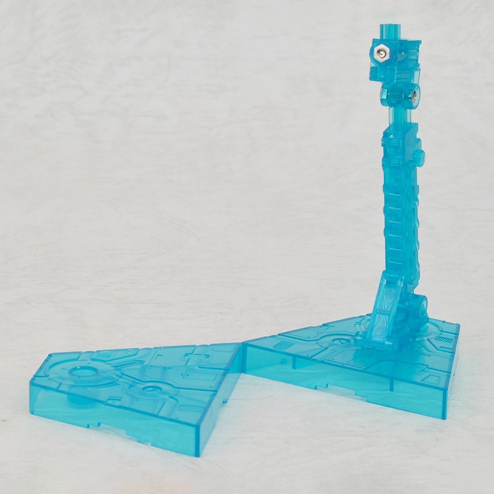 Bandai Spirits: 1/144 Blue (Clear) Action Base 2 Display Stand