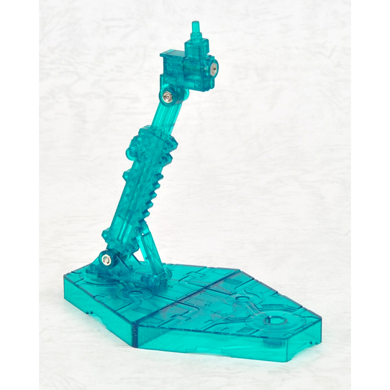 Bandai Spirits: 1/144 Green (Sparkle Clear) Action Base 2 Display Stand