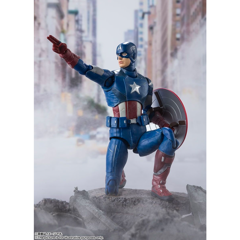 Tamashii Nations S.H. Figuarts: Avengers - Captain America (Avengers Assemble Edition)