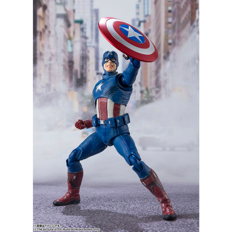 Tamashii Nations S.H. Figuarts: Avengers - Captain America (Avengers Assemble Edition)