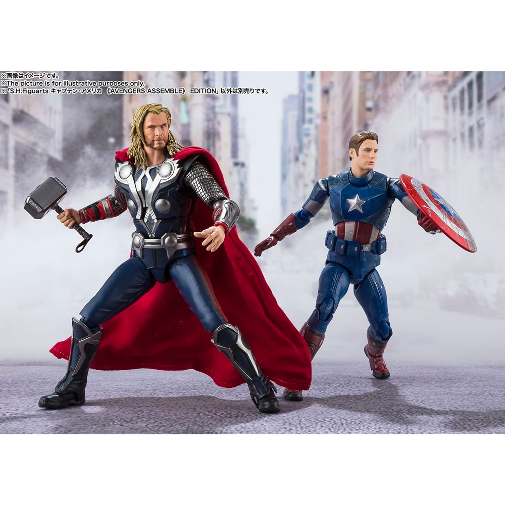 Tamashii Nations S.H. Figuarts: Avengers - Captain America (Avengers Assemble Edition)