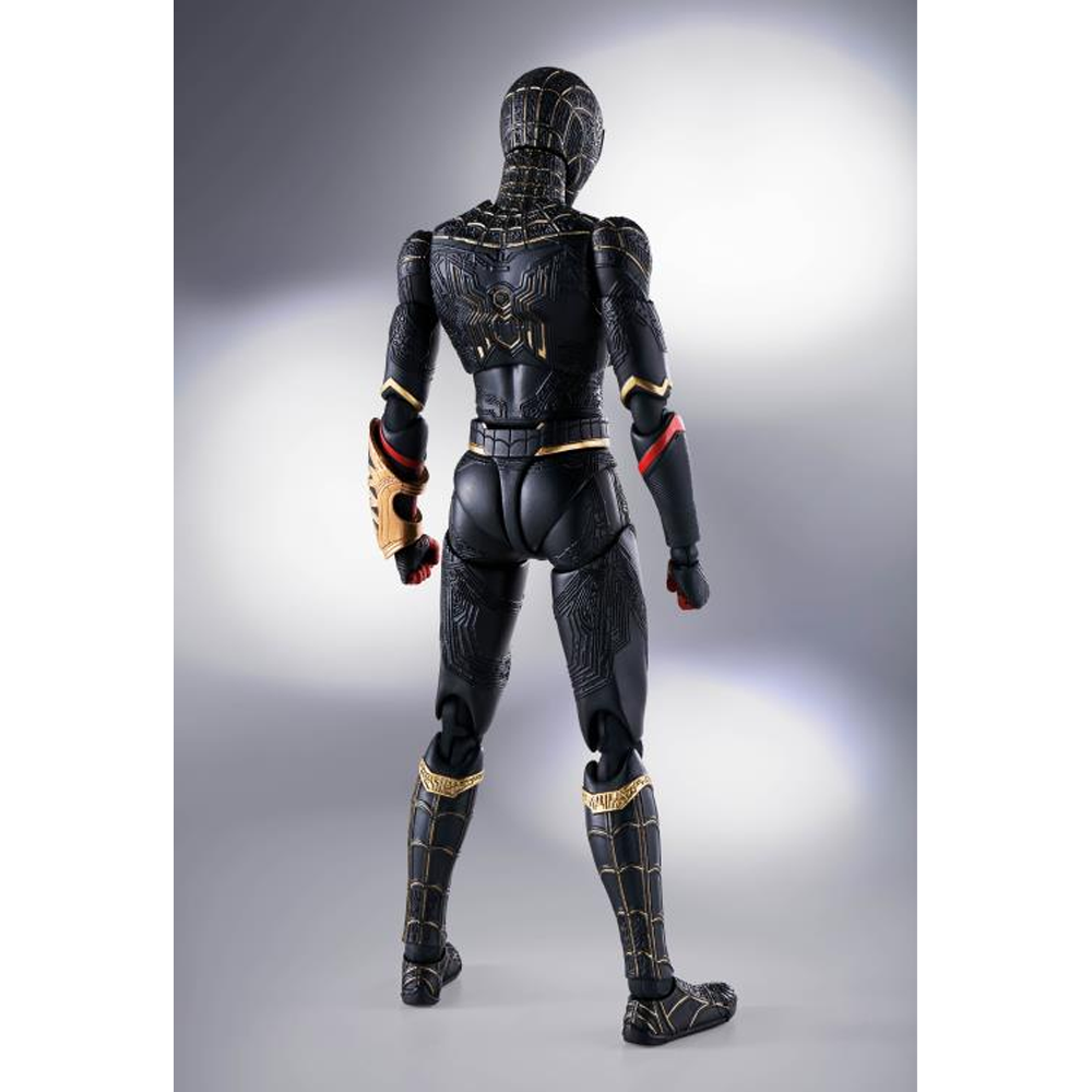 Tamashii Nations S.H. Figuarts: Spider-Man: No Way Home - Spider-Man (Black & Gold Suit)