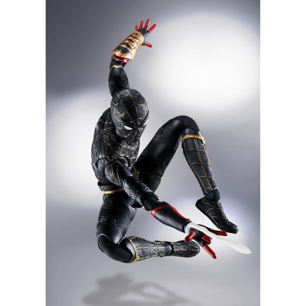 Tamashii Nations S.H. Figuarts: Spider-Man: No Way Home - Spider-Man (Black & Gold Suit)