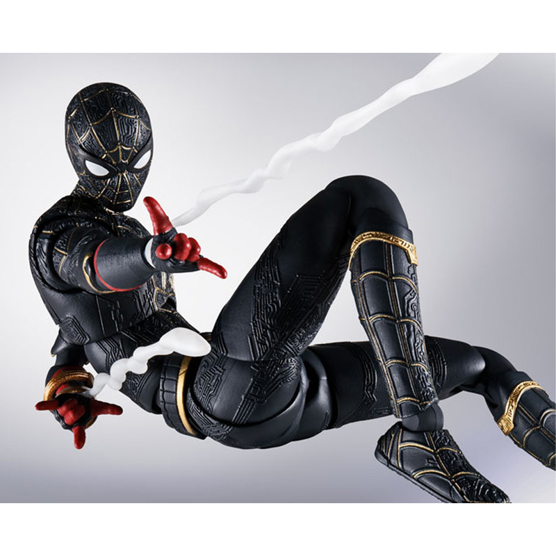 Tamashii Nations S.H. Figuarts: Spider-Man: No Way Home - Spider-Man (Black & Gold Suit)