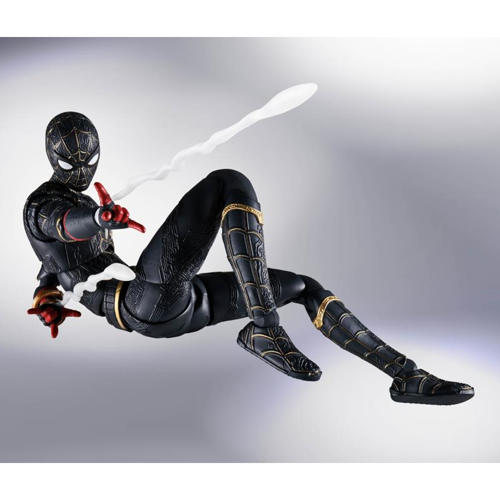 Tamashii Nations S.H. Figuarts: Spider-Man: No Way Home - Spider-Man (Black & Gold Suit)