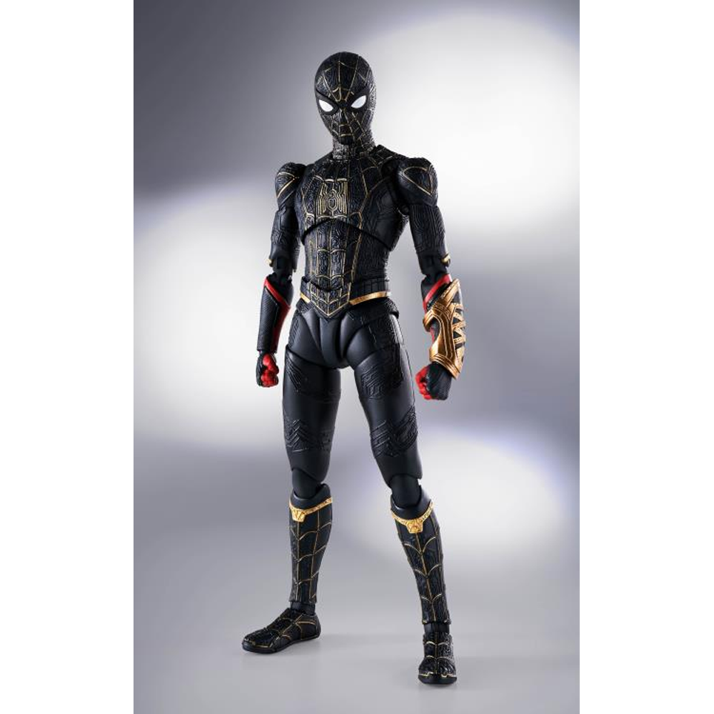 Tamashii Nations S.H. Figuarts: Spider-Man: No Way Home - Spider-Man (Black & Gold Suit)