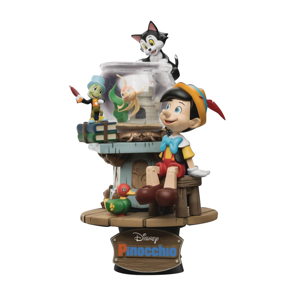 Beast Kingdom: Disney Diorama Stage - Pinocchio 6-Inch Statue DS-058