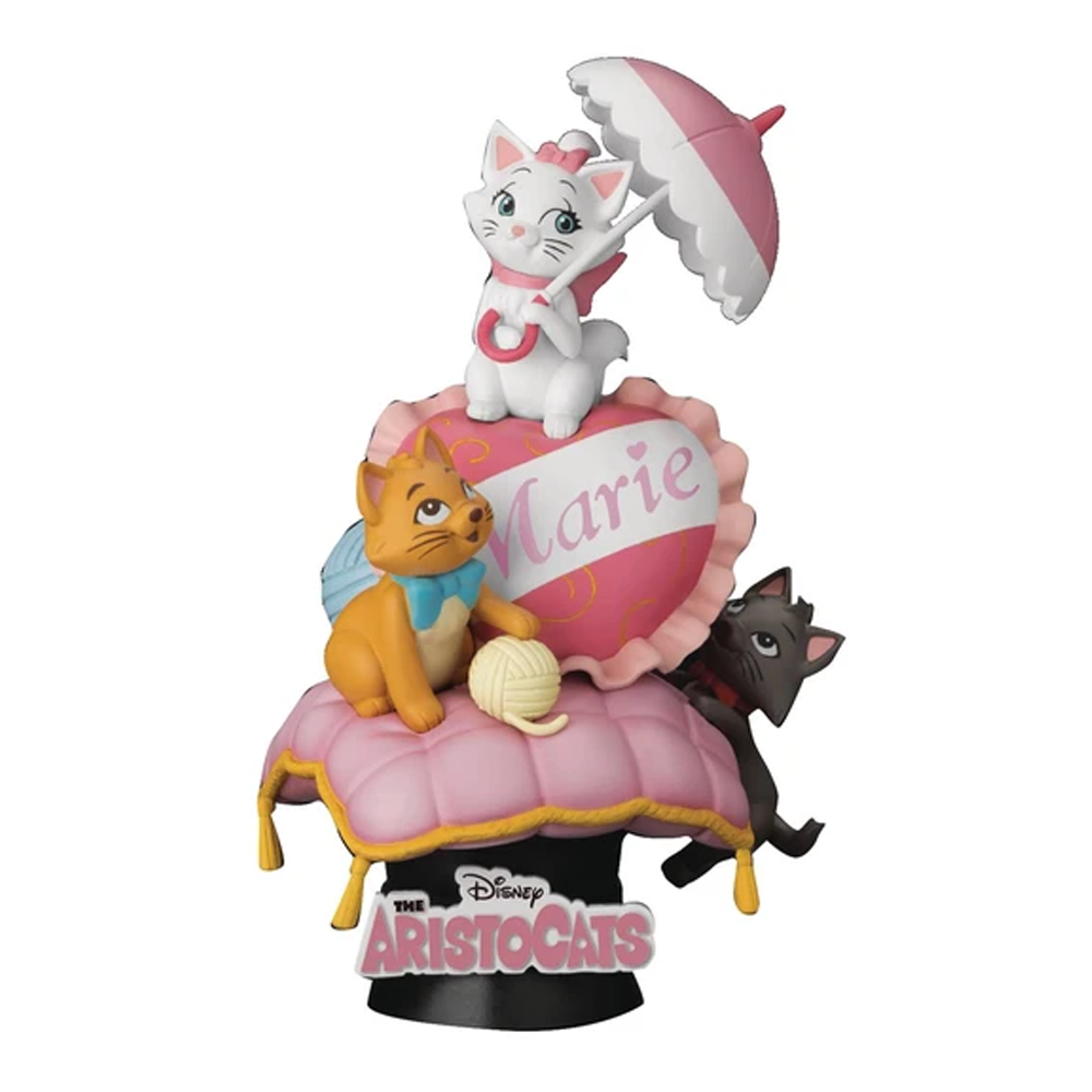 Beast Kingdom: Disney: The Aristocats Diorama Stage - Marie 6-Inch Statue DS-059