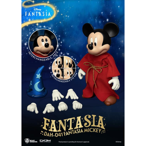 Beast Kingdom: Fantasia - Dynamic 8ction Heroes Sorcerer Mickey DAH-041