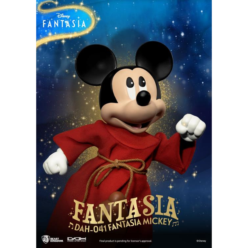 Beast Kingdom: Fantasia - Dynamic 8ction Heroes Sorcerer Mickey DAH-041