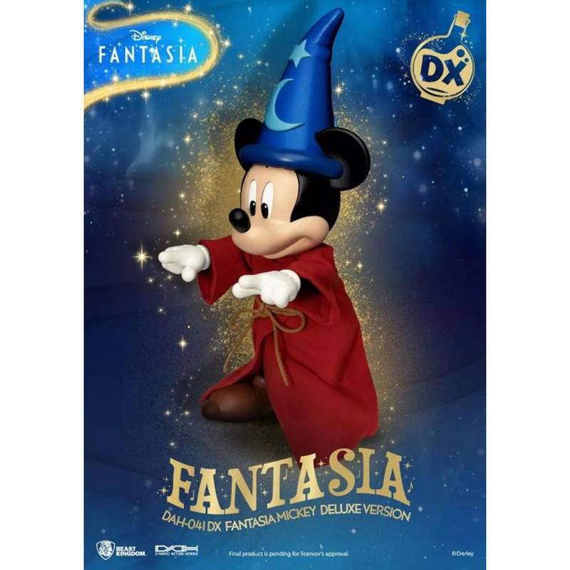 Beast Kingdom: Fantasia - Dynamic 8ction Heroes Sorcerer Mickey DAH-041 (Deluxe Ver.)